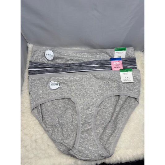 LOT of NEW Tags Underwear Panties Various Colors CHARTER JENNI HIPSTER LARGE