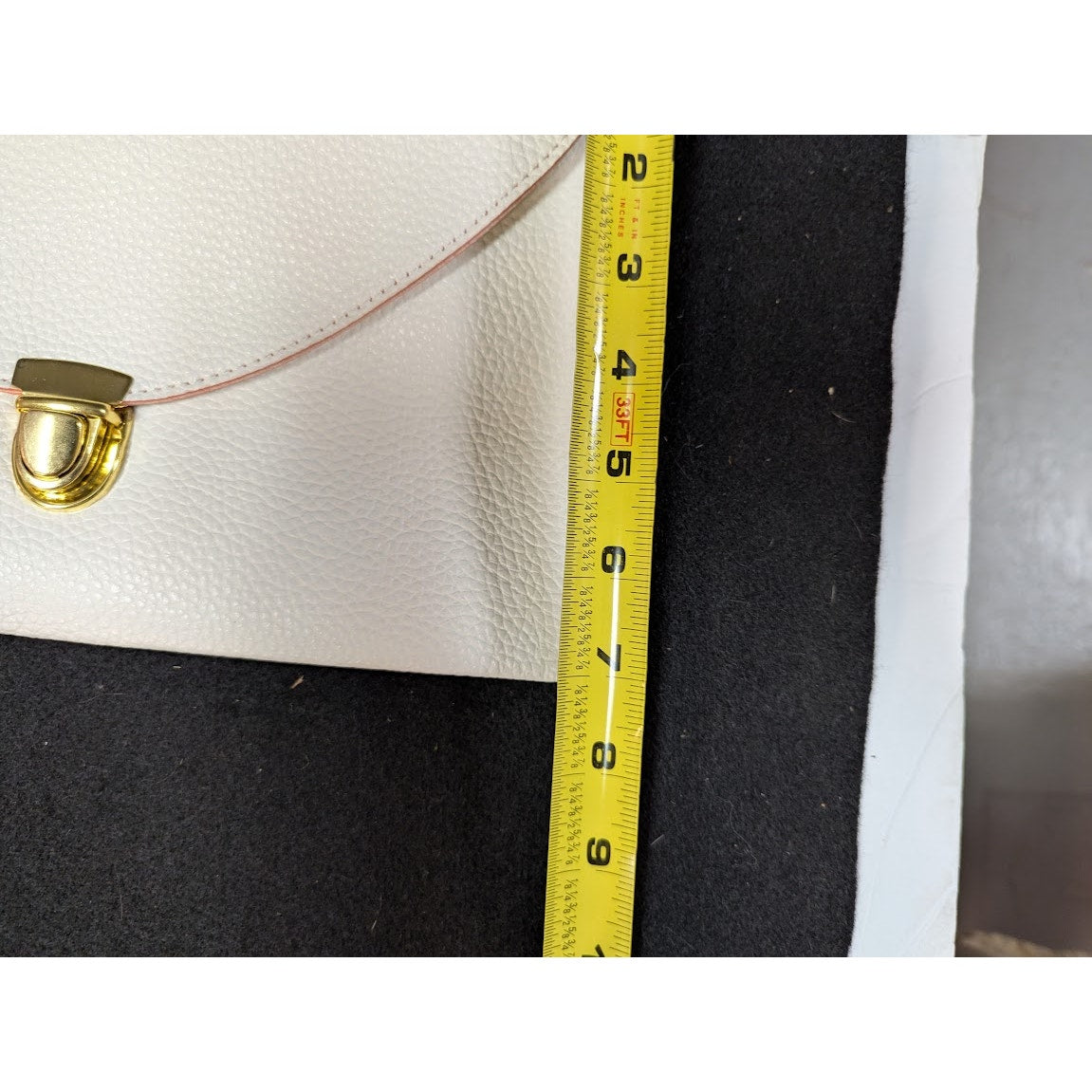 Vegan Pebbled Leather Conververtible Clutch Purse Shoulder Bag gold chain clasp