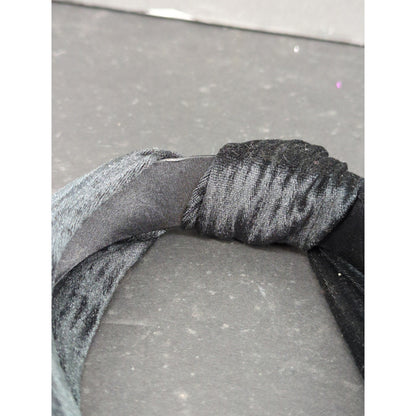 Black Velour Velvet Top Knot Headband Wide Band Hair Accessory Nordstroms