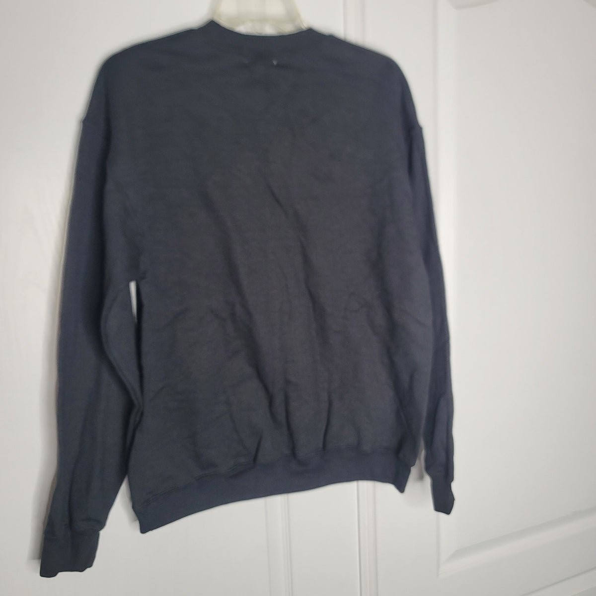 topman small mens sweatshirt Black long sleeve logo New york City College NEW