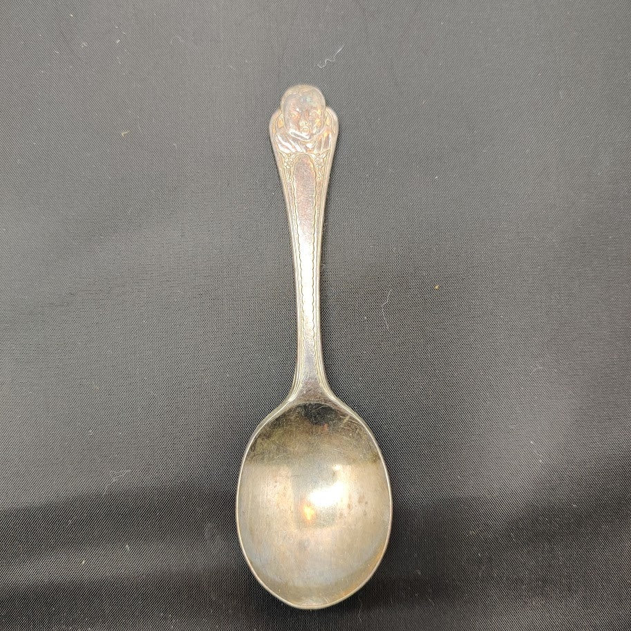 Vintage Gerber Baby Spoon Silver Plated McGlashan Clarke Co Flatware Collectible