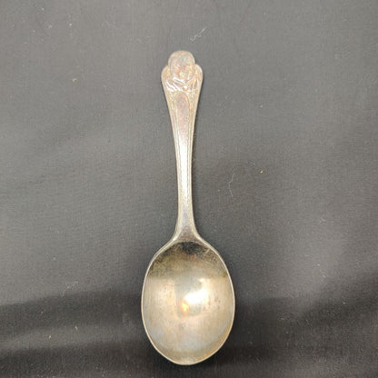 Vintage Gerber Baby Spoon Silver Plated McGlashan Clarke Co Flatware Collectible