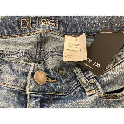 Joe's Jeans DL1961 Karlie Distressed Denim Shorts Size 28 in Atwater Blue NWT