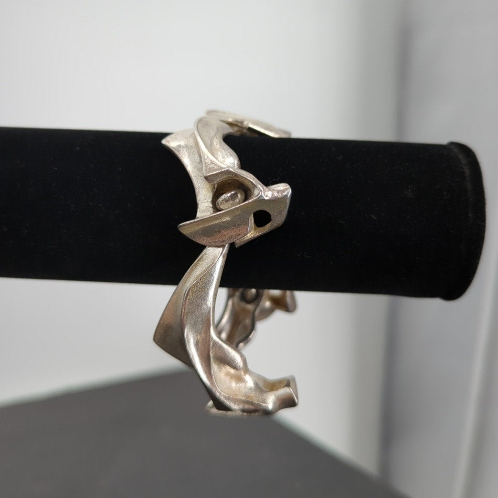 Lapponia Björn Weckström Sterling Silver Bracelet MCM Fine Art Modernist