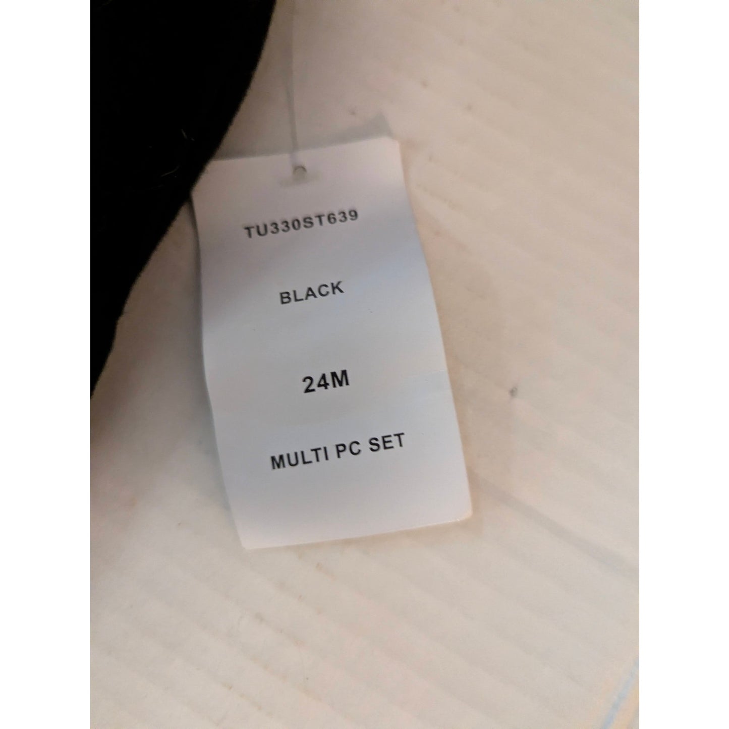 True Religion Baby Boys Black Horseshoe Logo Jogger Pants NWT 24 Months
