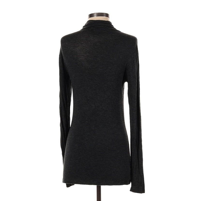 halogen turtleneck long sleeve black lightweight layer Travel SMALL NEW CASHMERE