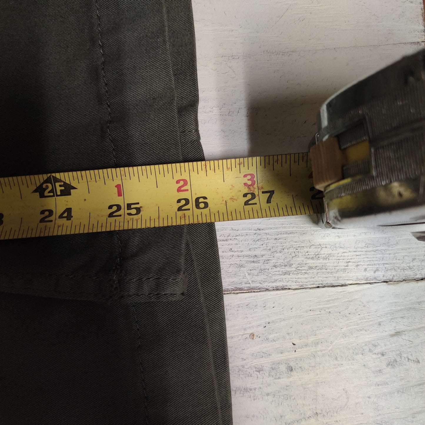Caslon Olive Green Cargo Pencil Skirt Utility Style Knee Length Cotton Blend