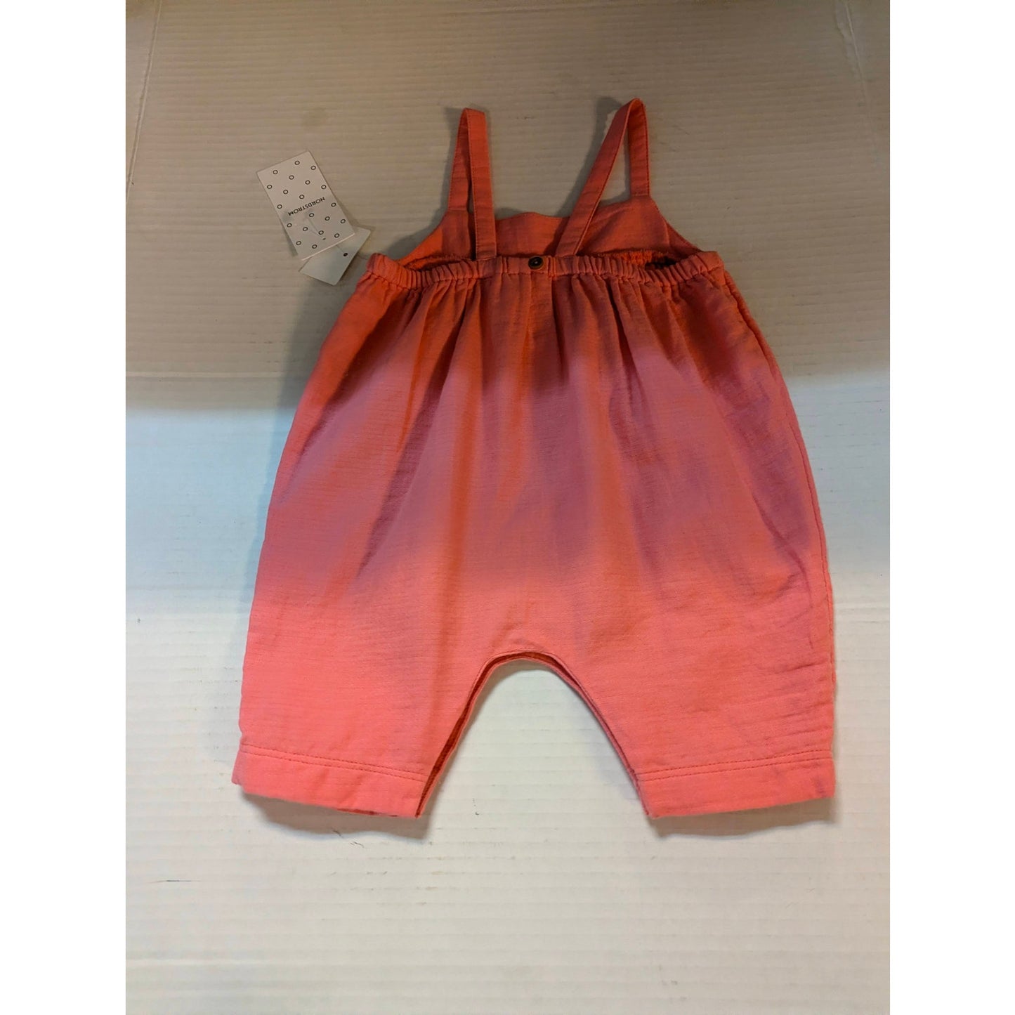 NWT Nordstrom Baby Organic Cotton Sleeveless Romper (Size Newborn)