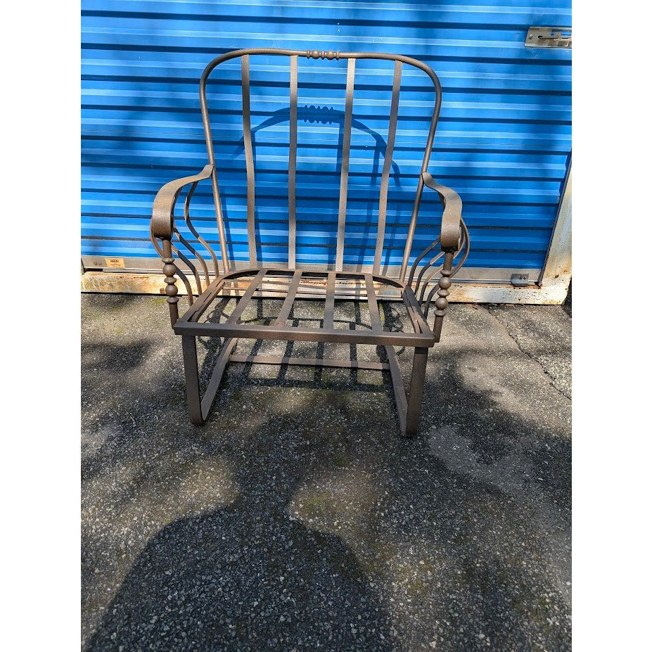 Secondhand Sandies:  Metal outdoor heavy duty bounce chair