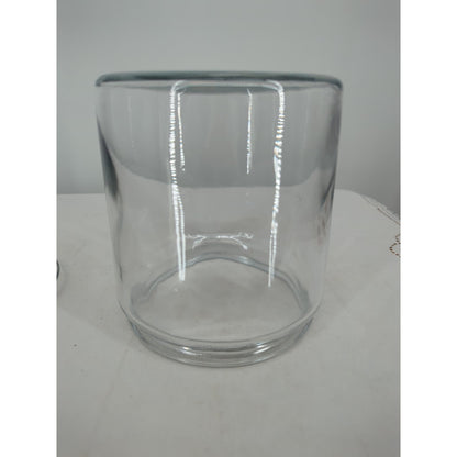 Vintage Clear Glass Apothecary Jar With Lid Pantry Storage Canister