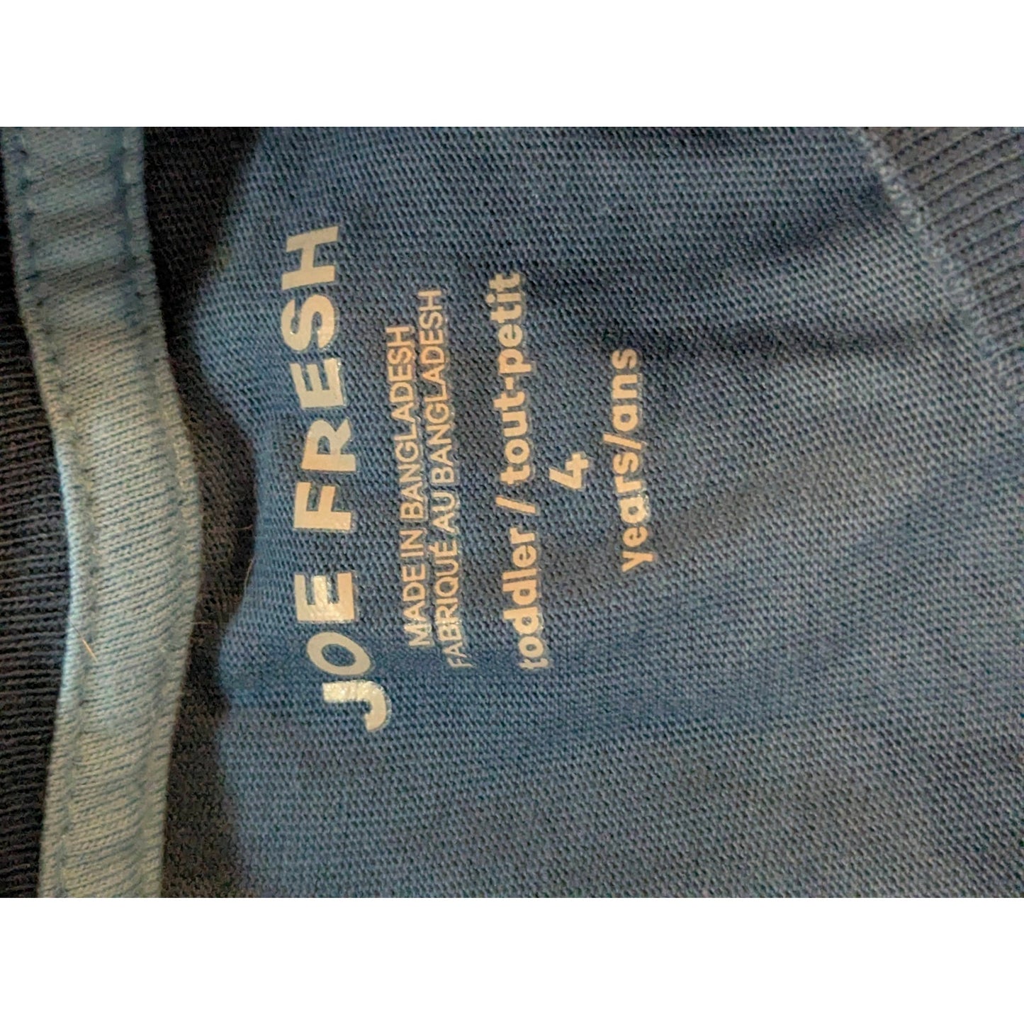 Joe Fresh Boys' Colorblock Pocket Tee (Size 4) Nwot