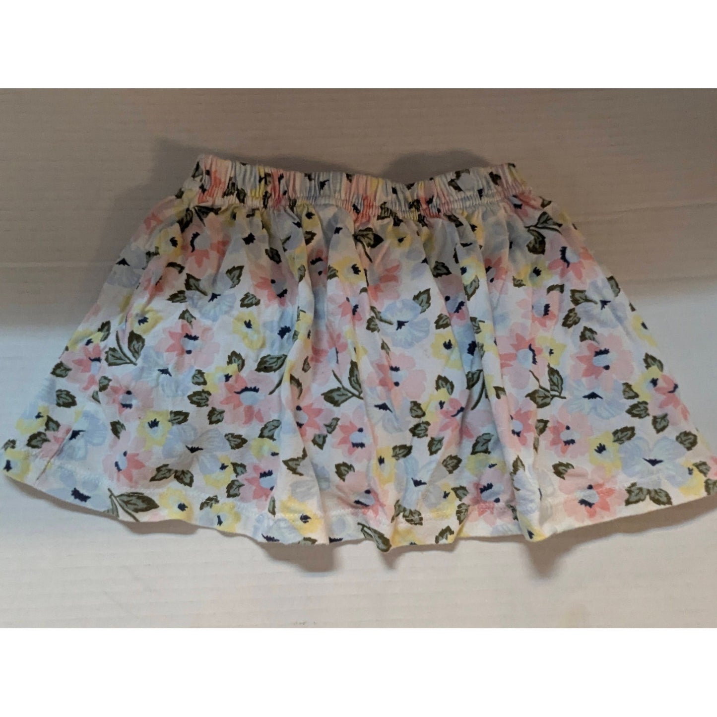Carter's Pastel Floral Pleated Skort Built In Shorts French Country 2T