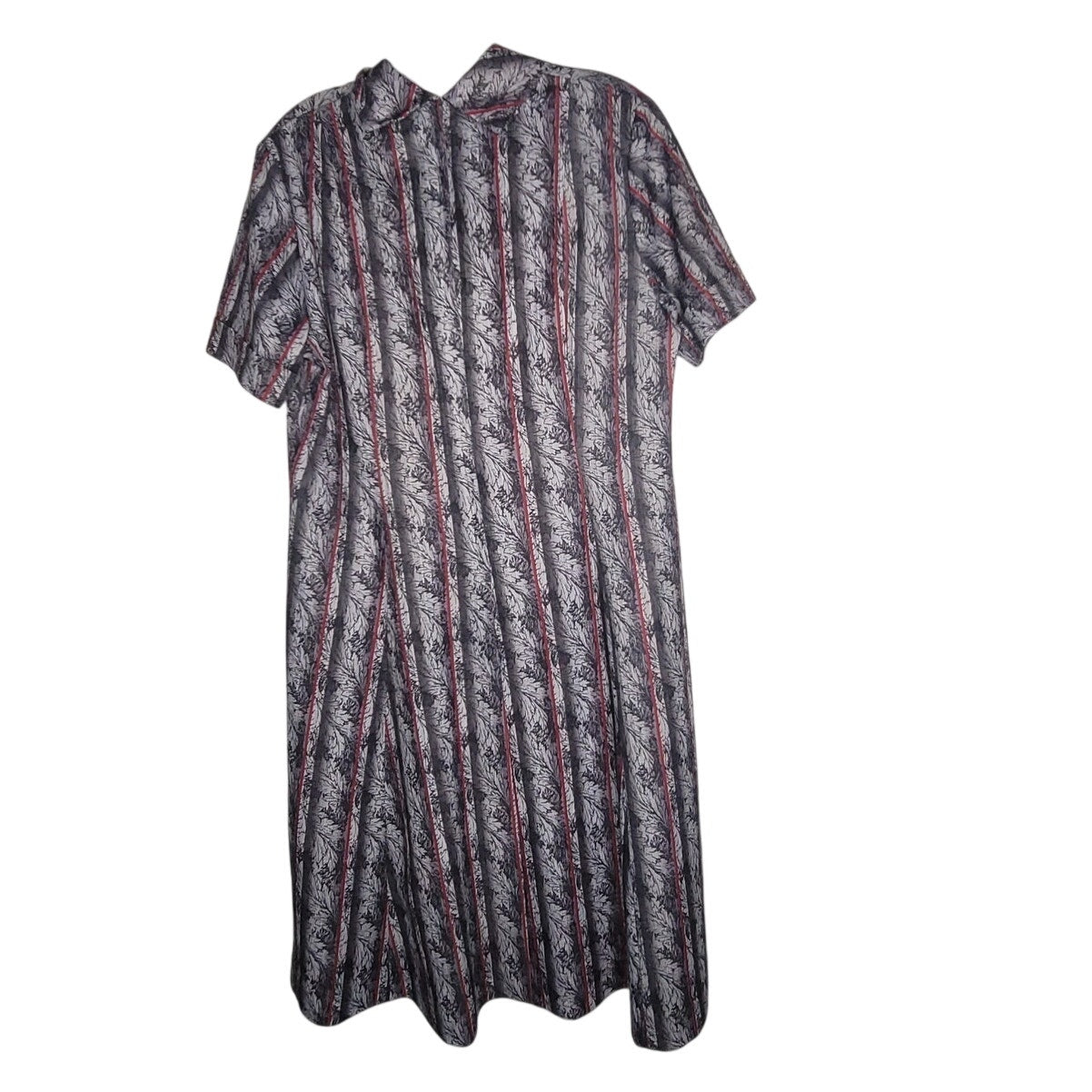 Stylecraft Vintage 70s Tie Neck A-Line Dress Made in Australia Size 14 Plus