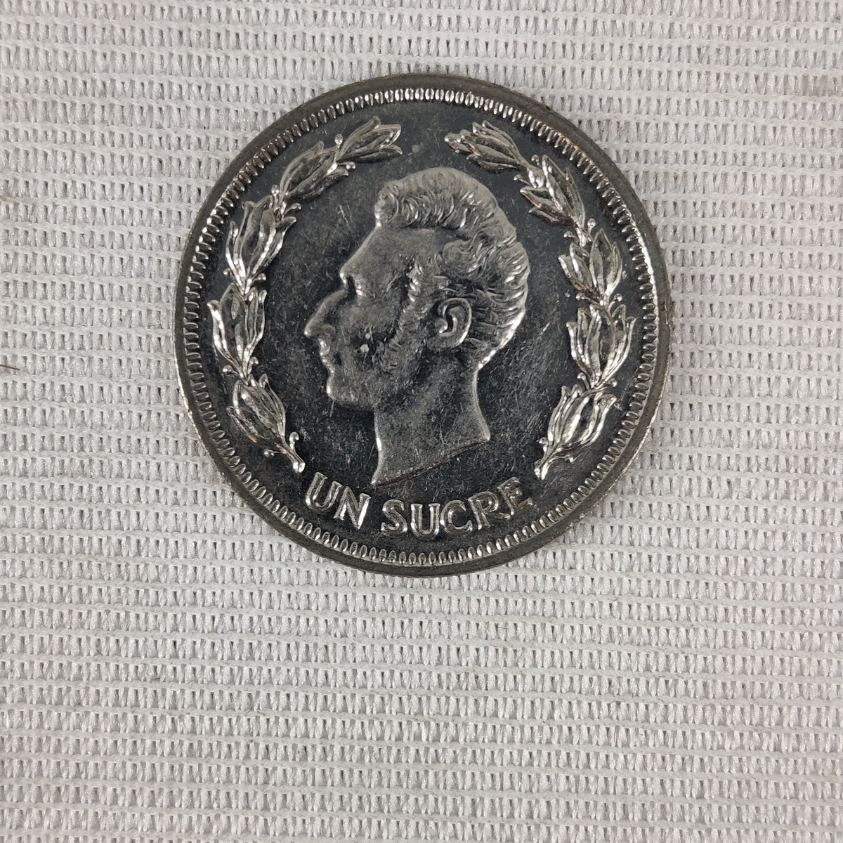 Ecuador 1 Sucre 1986 Nickel Clad Steel Coins Bulk Collection Lot of 20
