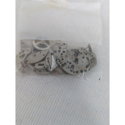 Steampunk Watch Gears Parts Crafting Silvertone Jewelry