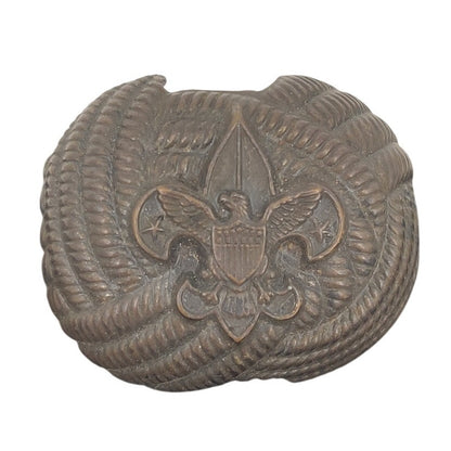 Vintage Boy Scout Of America Neckerchief Slide Tie Holder Clasp 1940’s