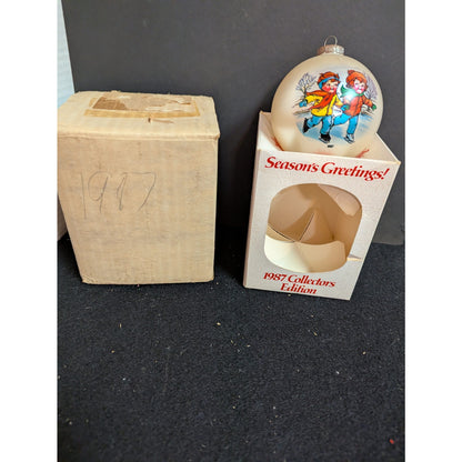 Vintage 1987 Campbell's Kids Collector's Edition Christmas Ornament