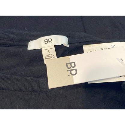 NWT BP. Justin Bieber 2020 Changes Crew Neck Crop Graphic Tee Sz Small in Black
