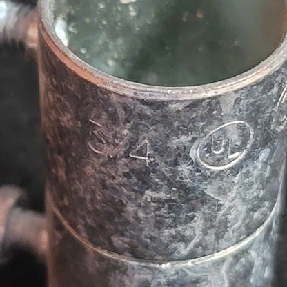 Lot 10 Appleton CL75 Electrical set-screw coupling 2" 3/4" Conduit Fitting