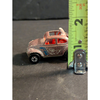 Vintage Hot Wheels Custom Volkswagen Bug Pink Surfboard Diecast Car Malaysia