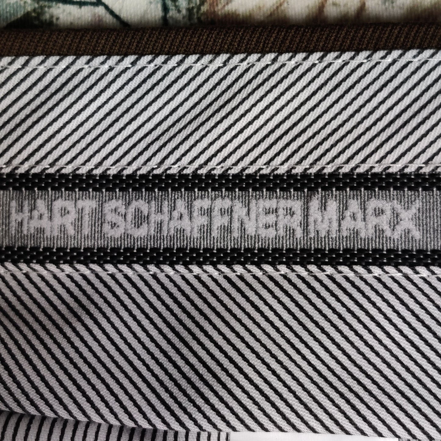 Hart Schaffner Marx Men's Tan 100% Wool Dress Pants Tailored Trousers 36x36