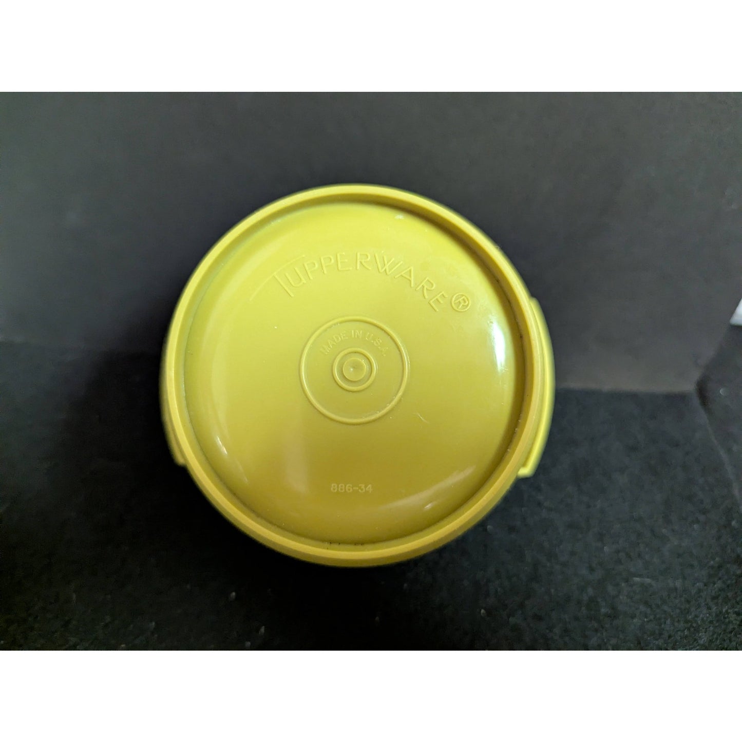 Vintage Tupperware Sunshine Green Servalier Mixing Bowl