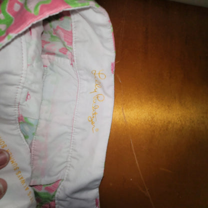 Lilly Pulitzer Chipper Shorts Size 16 Pink Southern Charm Bermuda
