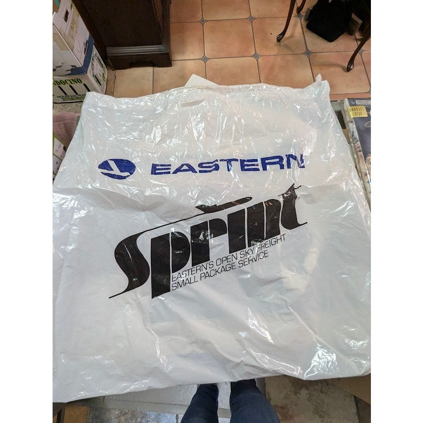 Eastern Airlines Sprint Film Plastic Bag Vintage Memorabilia Travel Pre 1980