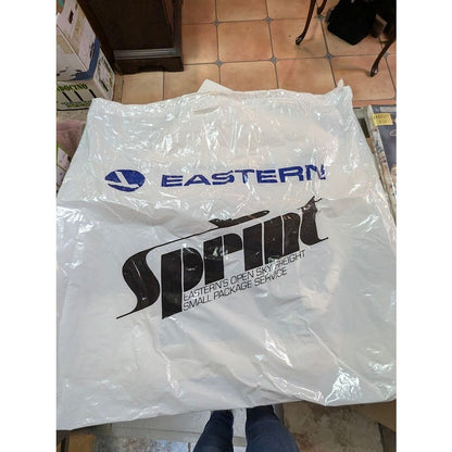 Eastern Airlines Sprint Film Plastic Bag Vintage Memorabilia Travel Pre 1980