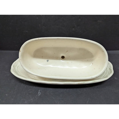 RETIRED Vineyard by Metlox Poppytrail Vernon 1/4 Lb Covered Butter Dish  8 7/8"