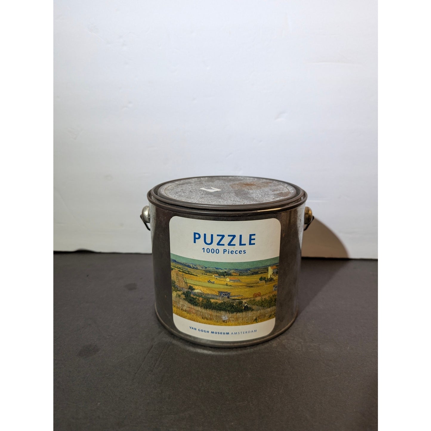 Vintage Van Gogh "The Harvest" Puzzle in Collector's Tin