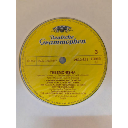 Scott Joplin Treemonisha Schuller Deutsche Grammophon 2707 083 Stereo 2-LP Set