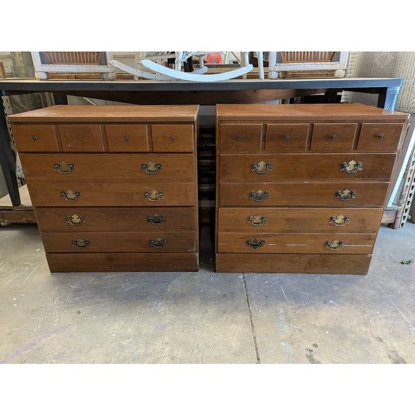 Secondhand Sandies: Pair of Ethan Allen 3 drawer nightstands dresser chest