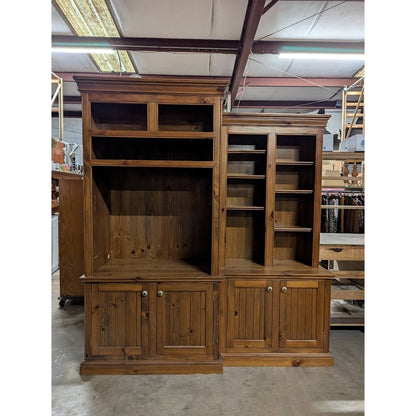 Secondhand Sandies: Solid wood Bookshelf Cupboard Cabinet Painting Available