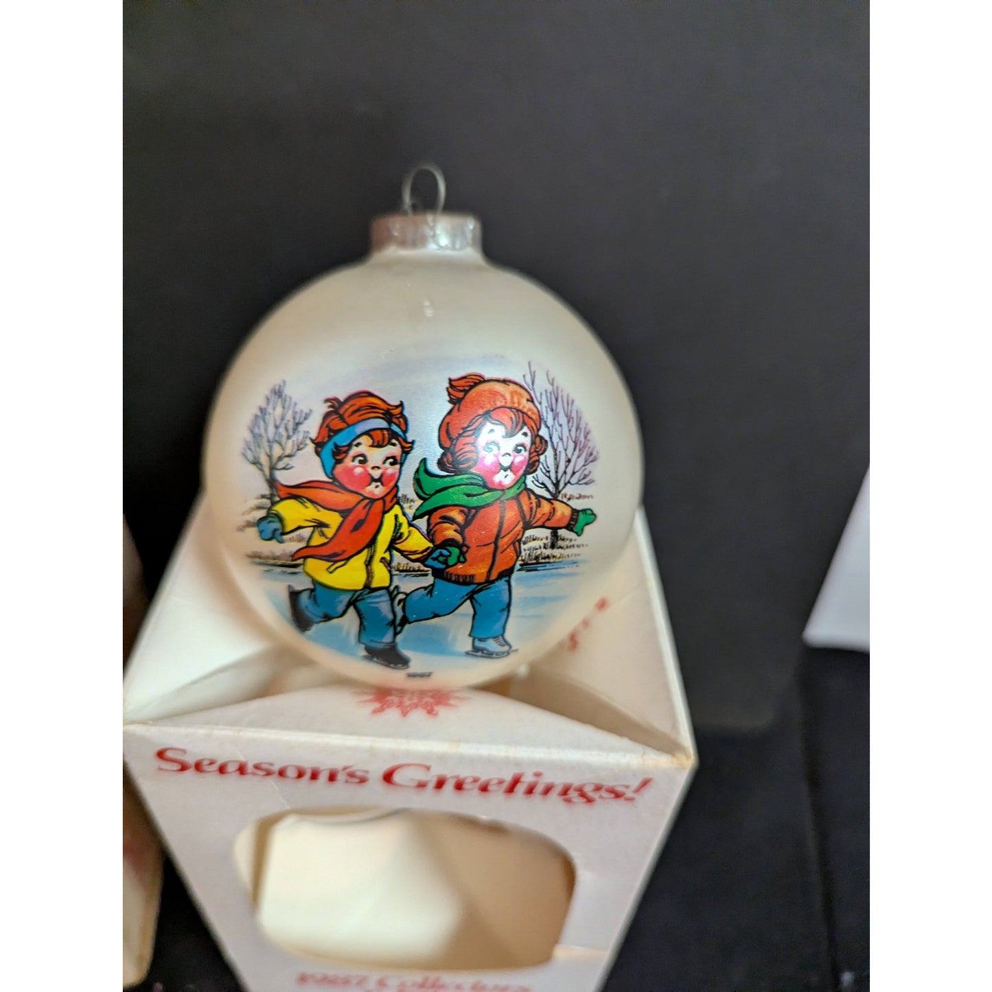 Vintage 1987 Campbell's Kids Collector's Edition Christmas Ornament