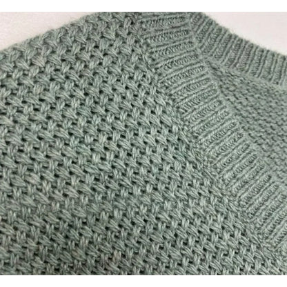NWT MADEWELL Chronicle Texture Knit Pullover Sweater in Heather Surplus Sz XS