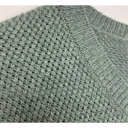 NWT MADEWELL Chronicle Texture Knit Pullover Sweater in Heather Surplus Sz XS