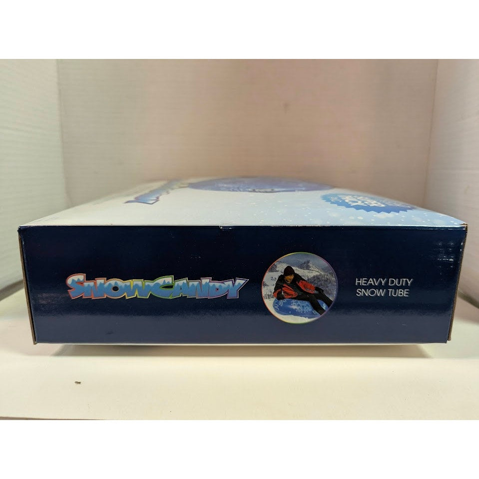 NEW SnowCandy 48" Heavy Duty Pro Series Deluxe Snow Tube Blue PVC