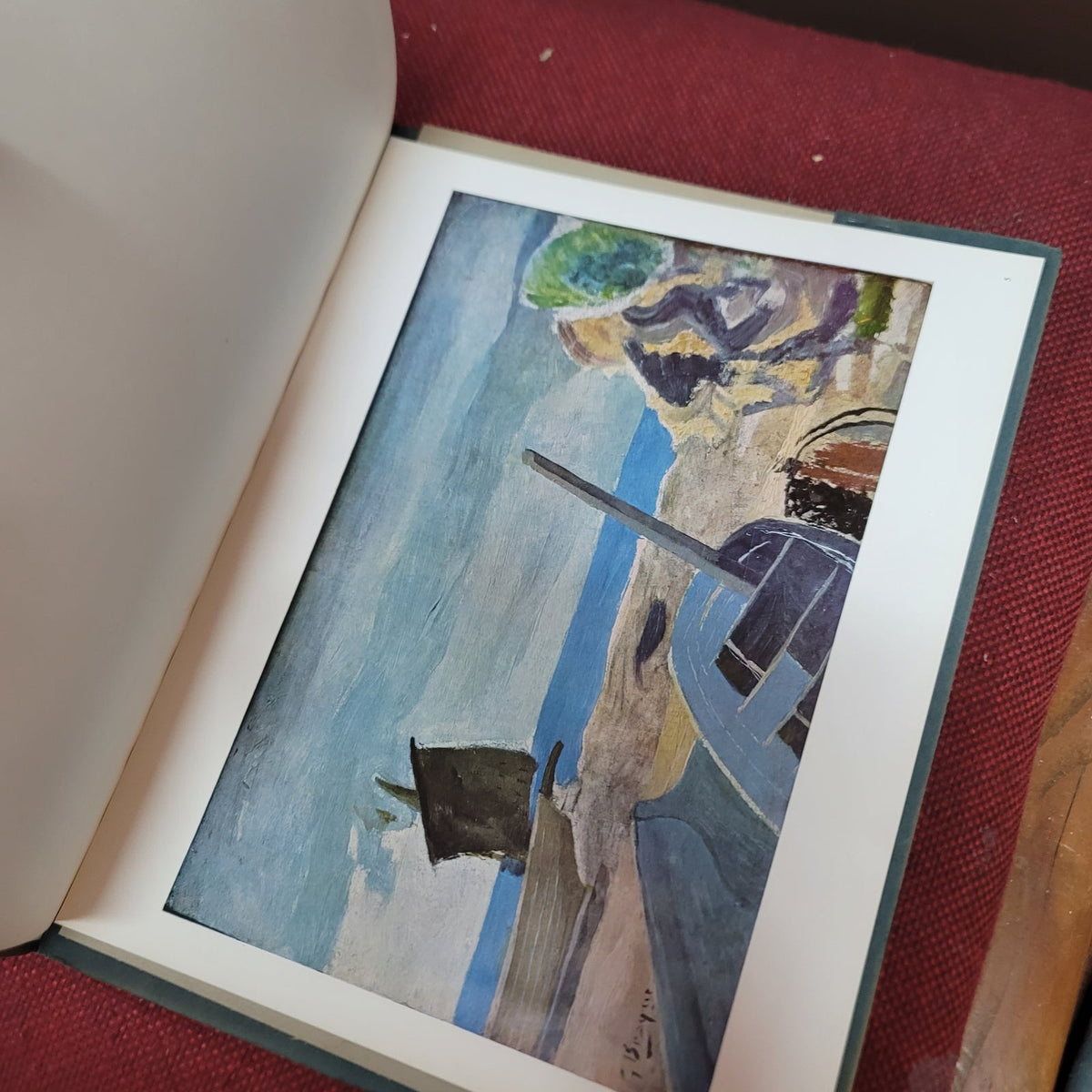 Braque Art print book by Skira Publishers printed Switzerland VINTAGE