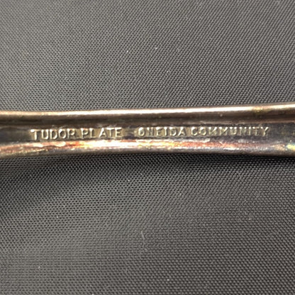 Vintage Silverware Spoon Duchess 1923 Round Bowl Gumbo Tudor Plate Oneida Comm