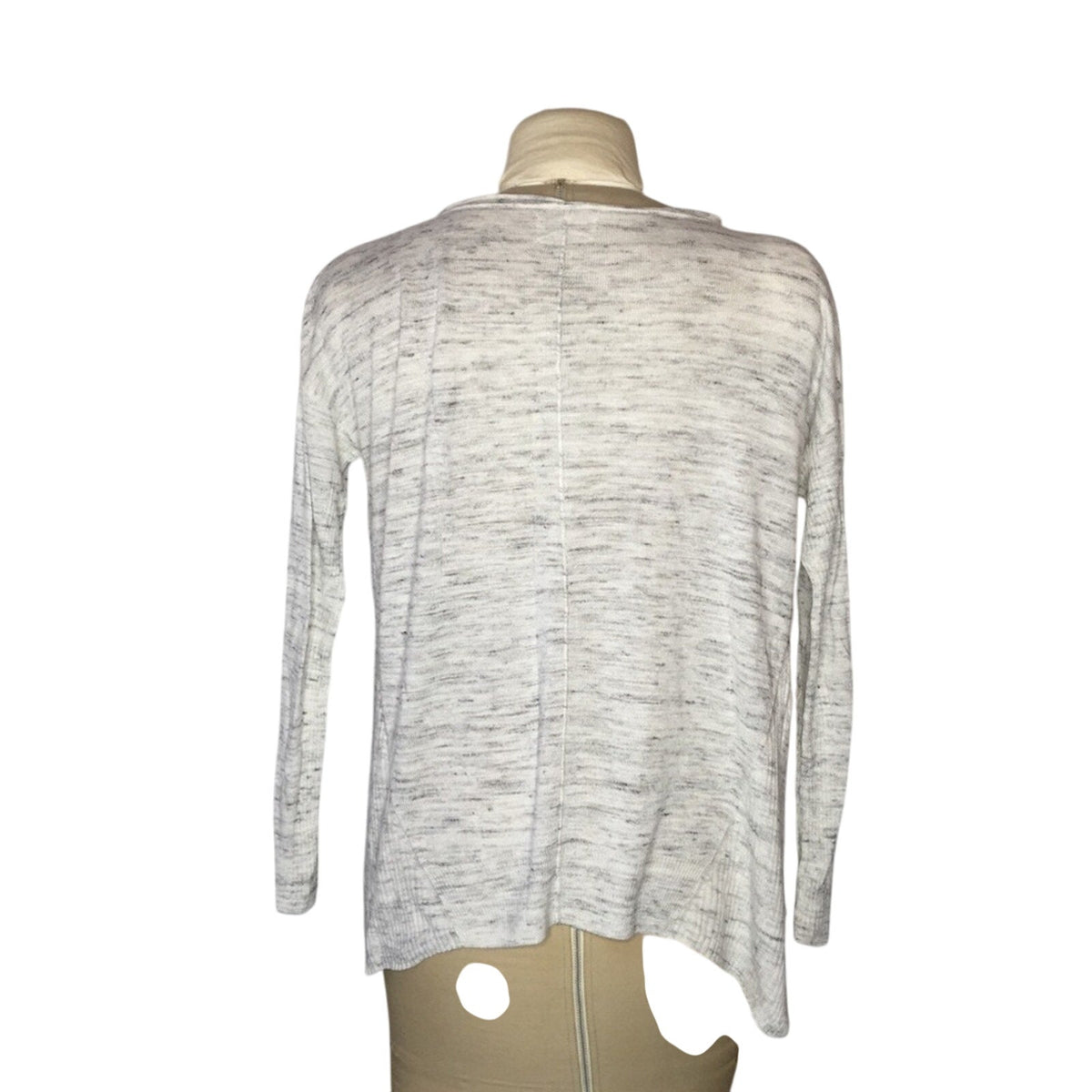 Lou and Grey Long Sleeve Gray Shirt top Marbled Medium Lightweight Packable