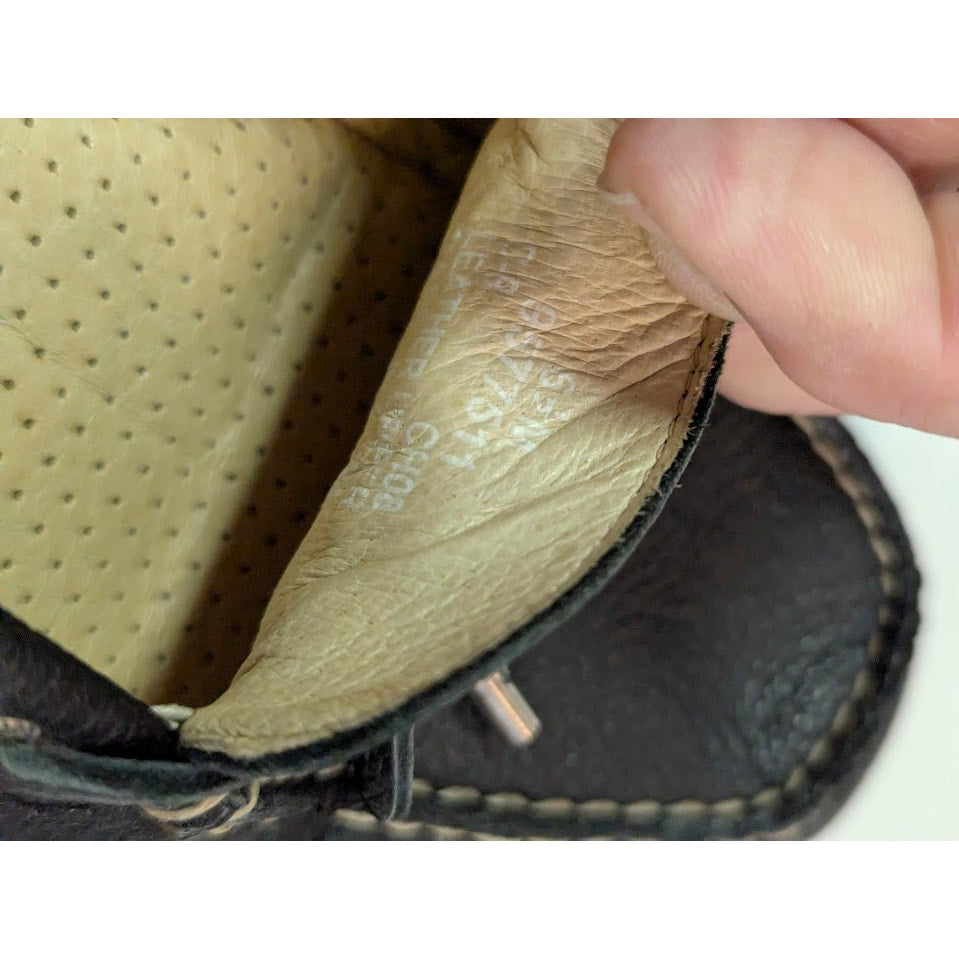 Sperry leather Size 6.5 Loafers Mocs Driving Womens Preppy Top Sider