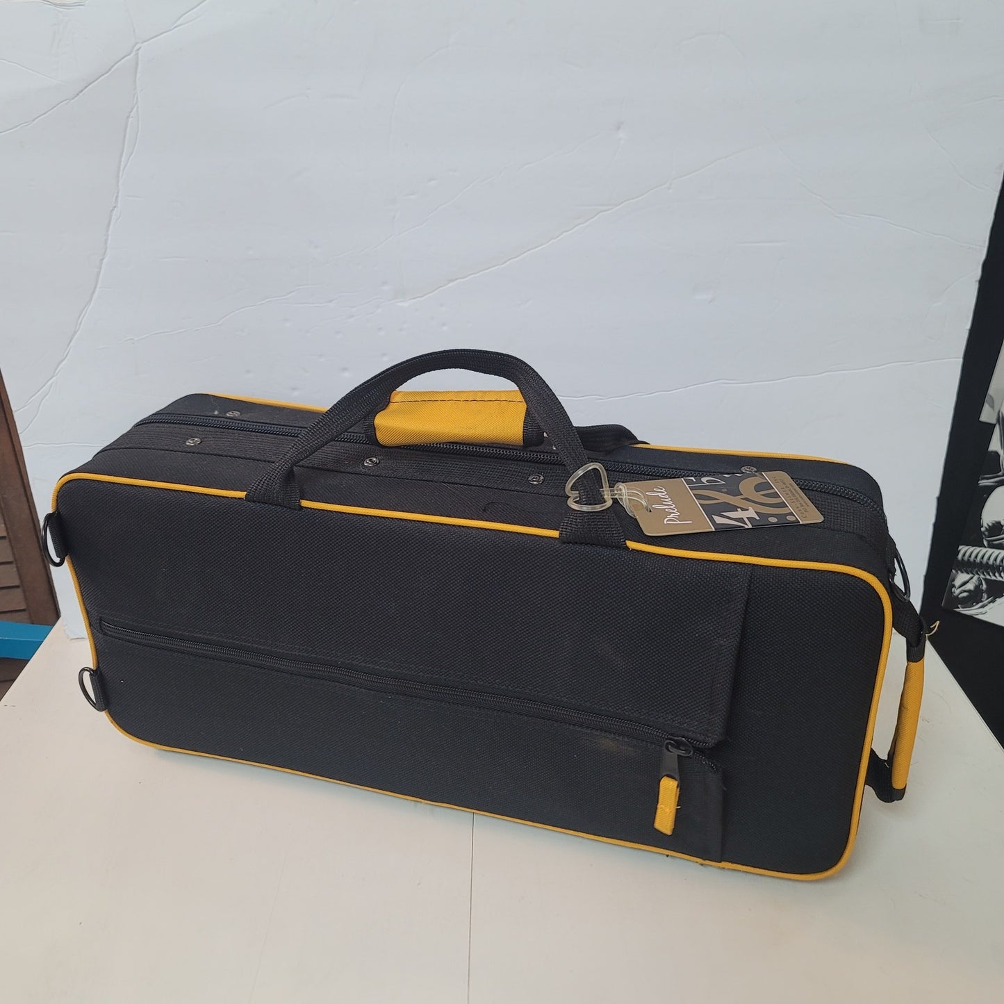 Prelude Black Yellow Travel Instrument case NEW