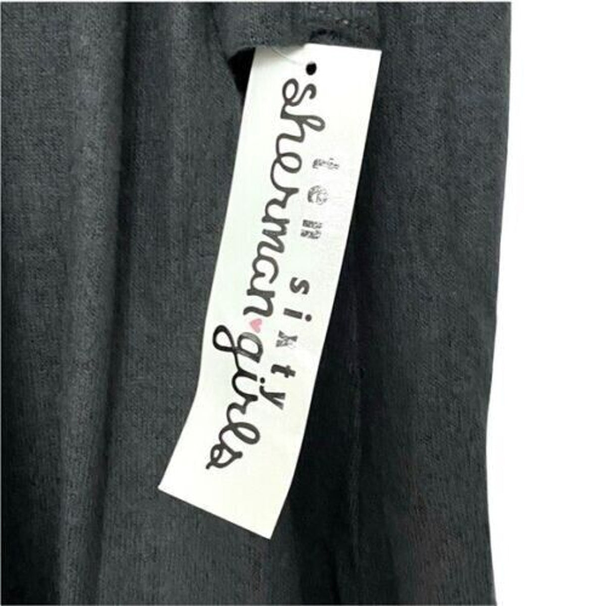 Ten Sixty Sherman Girls Long Sleeve Mock Neck Dress Size Large Dark Grey NWT