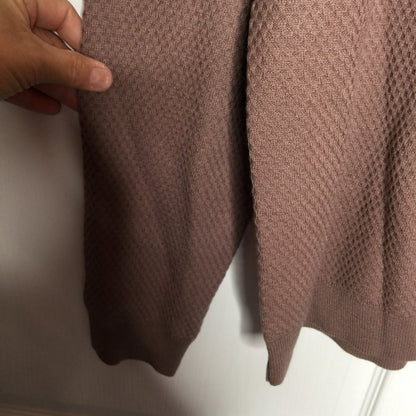 Ted Baker London 2XL Tunnel Pullover Sweater wool blend Long Sleeves Dusky Pink