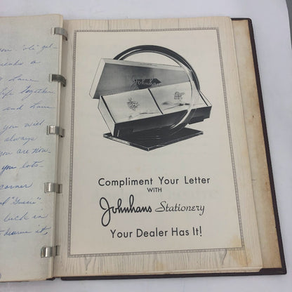 The Teenix 1949 Yearbook Denton North Carolina Sara Harrison Leather Ephemera