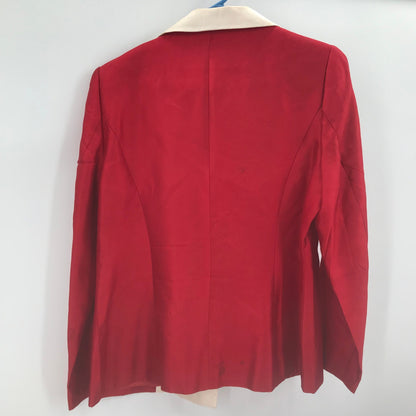 Unhy New York 2 Piece Skirt Suit Three Button Front Jacket A-Line Midi Skirt 10