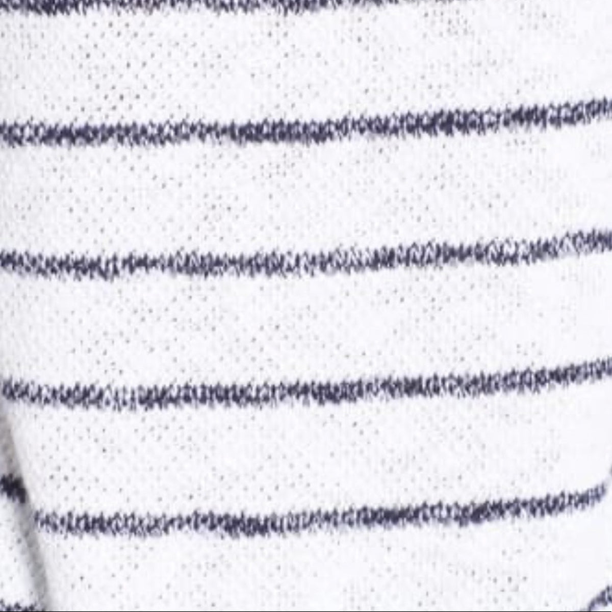 Caslon Convertible Off The Shoulder Pullover Small Cowl Neck Striped Sweater top