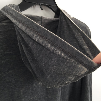 NWT Heritage Collection Hooded Sweatshirt Long Sleeve Button Up Gray Size XXL