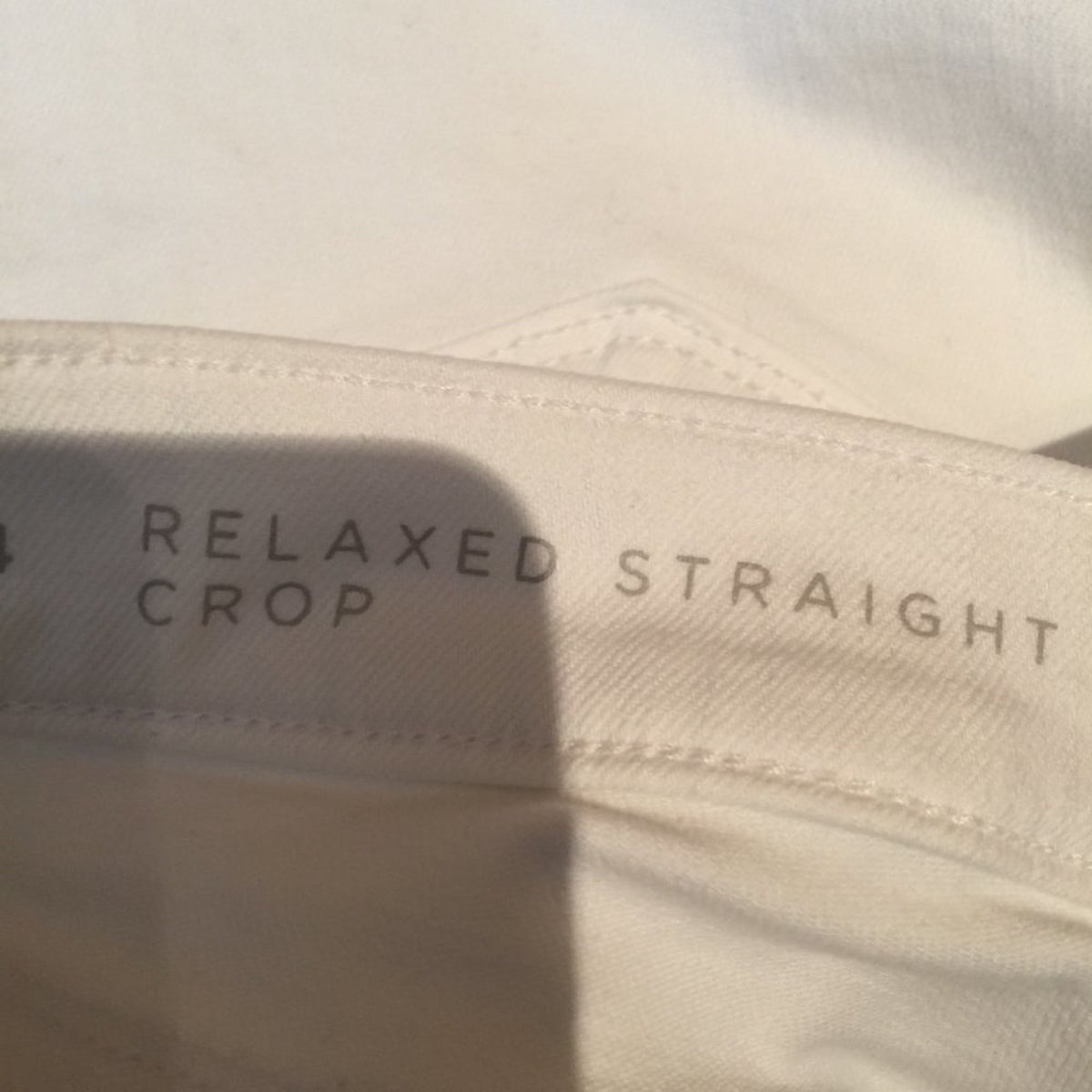 Ann Taylor Loft Relaxed Straight Crop Denim Jeans